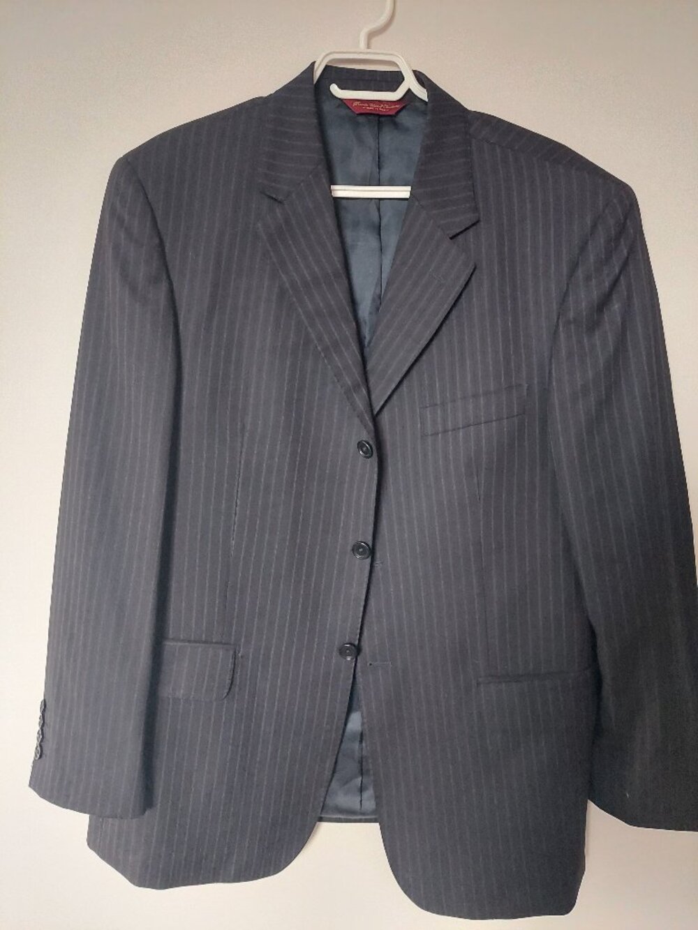 Pronto Uomo Couture Men's 42R Suit Jacket Blazer MADE IN ITALY Super 120s Wool